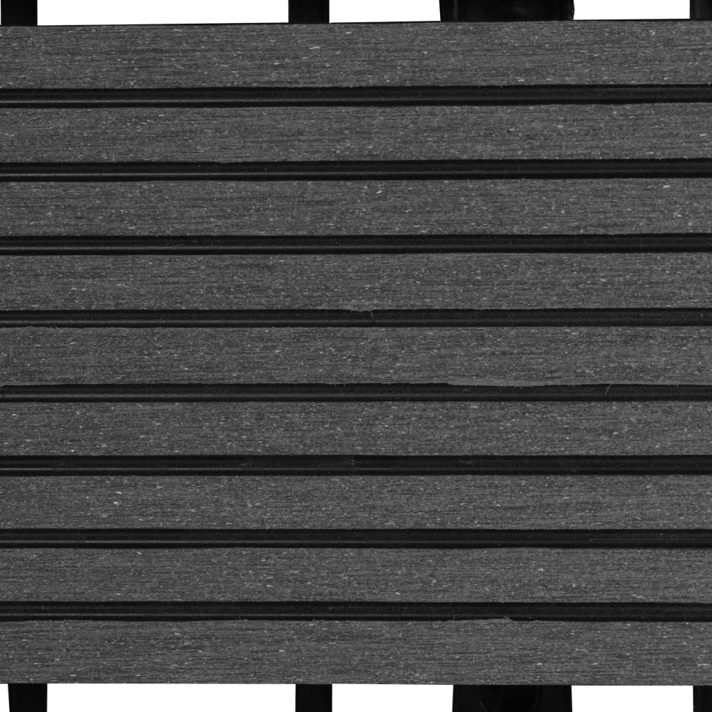 Plăci WPC 30 x 30 cm 11buc, Gri Plăci WPC 30 x 30 cm 11buc, Gri