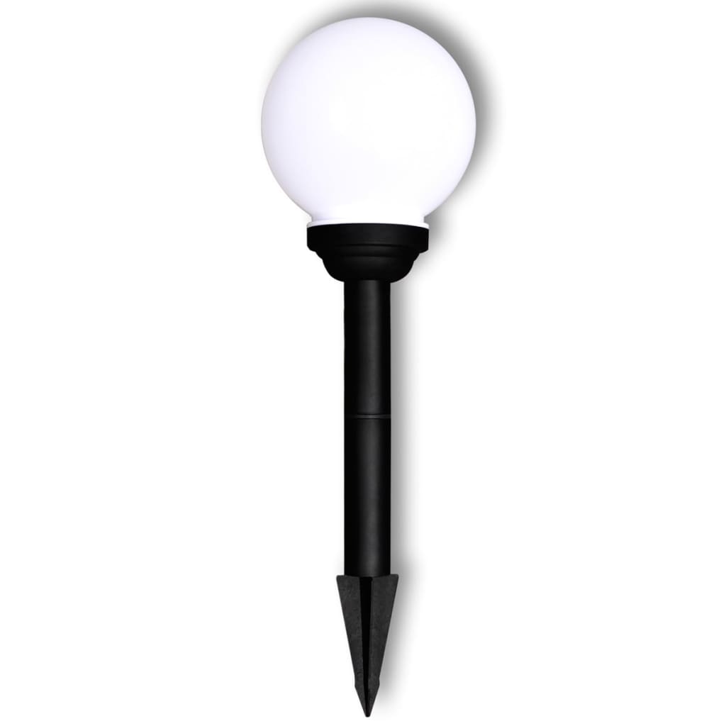 vidaXL Lămpi de exterior pentru alei LED 4 buc. 15 cm, cu țăruș de sol vidaXL Lămpi de exterior pentru alei LED 4 buc. 15 cm, cu țăruș de sol
