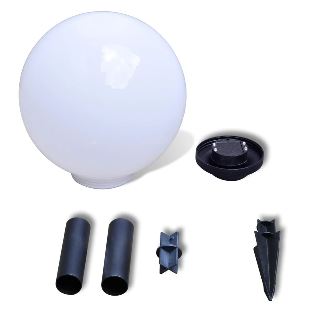 vidaXL Lămpi de exterior pentru alei LED 2 buc. 30 cm, cu țăruș de sol vidaXL Lămpi de exterior pentru alei LED 2 buc. 30 cm, cu țăruș de sol