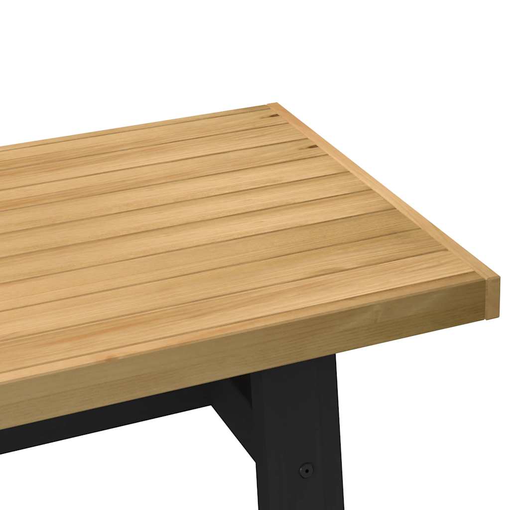vidaXL Masuta de cafea NOAIN picioare in forma de A lemn masiv de pin