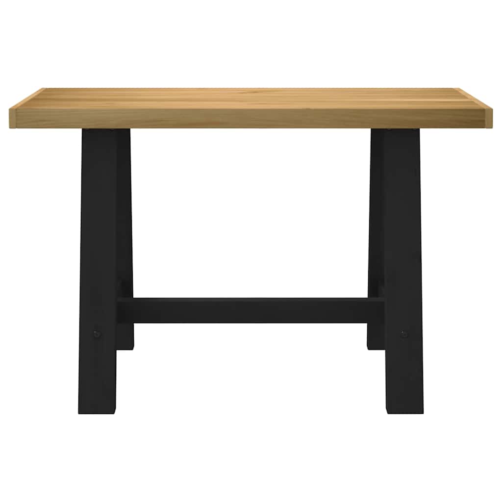 vidaXL Birou NOAIN Picioare în formă A 120x50x75 cm lemn masiv de pin