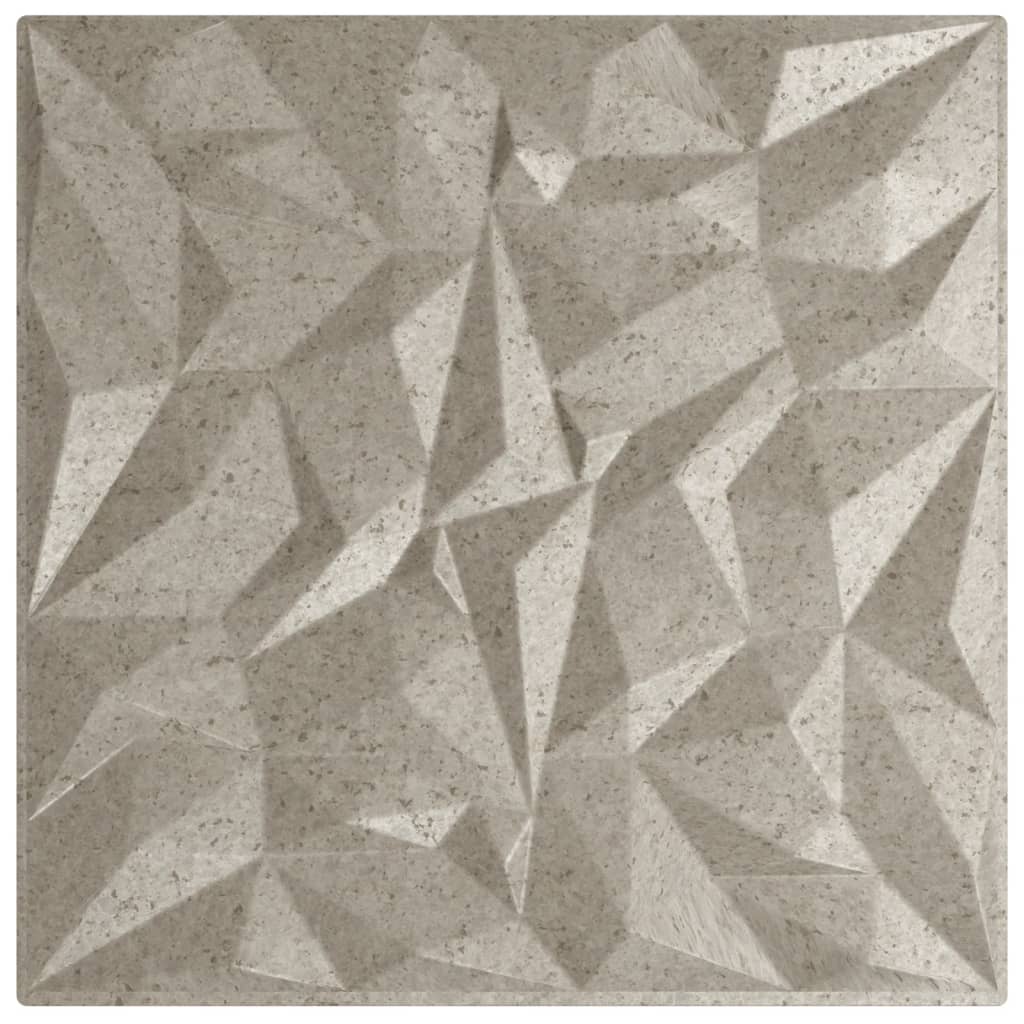 vidaXL Panouri de perete 12 buc. Beton 50x50 cm XPS 3 m² ametist