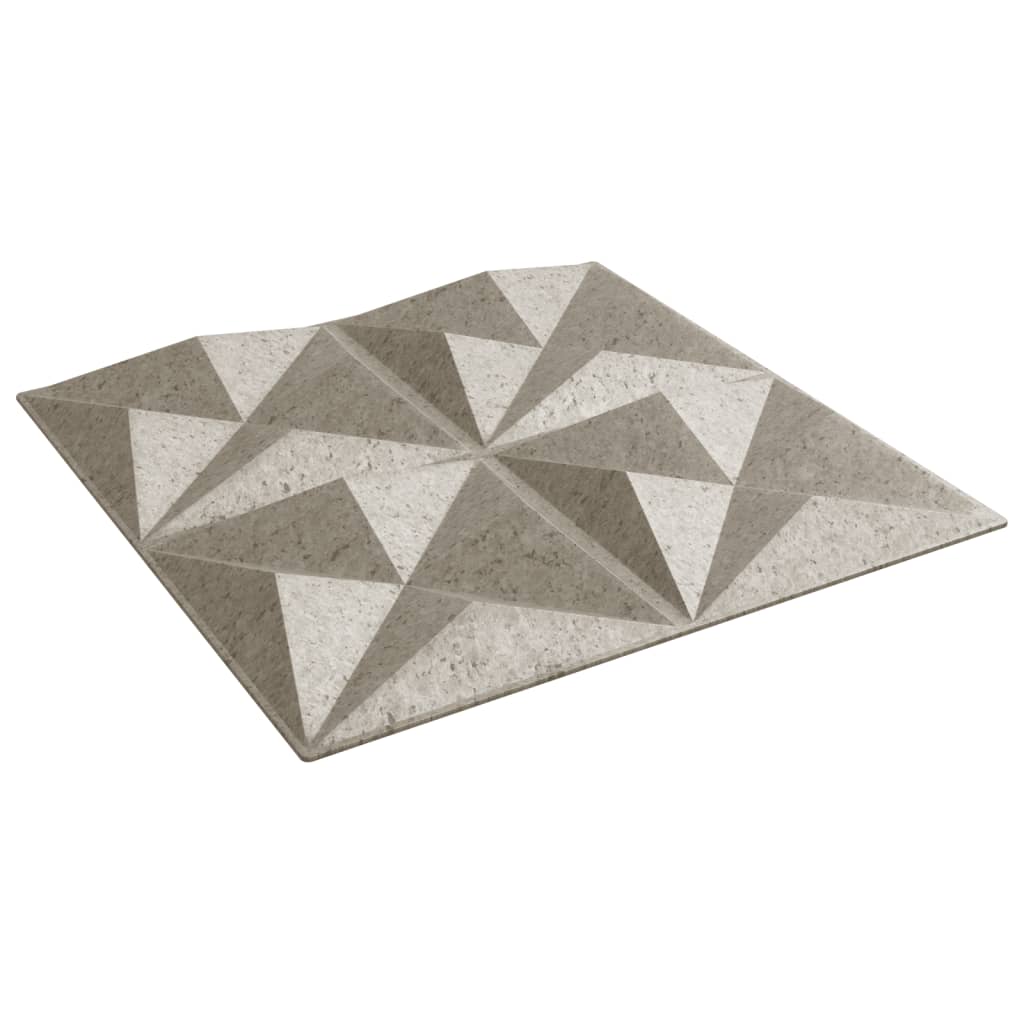 vidaXL Panouri de perete 48 buc. Beton 50x50 cm XPS 12 m² origami vidaXL Panouri de perete 48 buc. Beton 50x50 cm XPS 12 m² origami