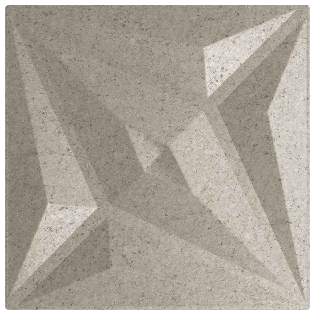 vidaXL Panouri de perete 24 buc. Beton 50x50 cm XPS 6 m² stea