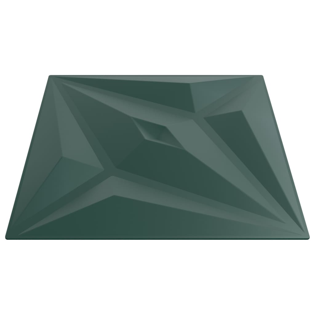 vidaXL Panouri de perete 12 buc. verde 50x50 cm XPS 3 m² stea vidaXL Panouri de perete 12 buc. verde 50x50 cm XPS 3 m² stea