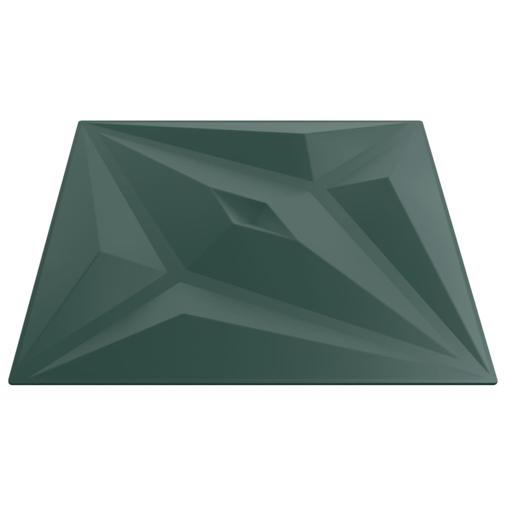 vidaXL Panouri de perete 24 buc. verde 50x50 cm XPS 6 m² stea vidaXL Panouri de perete 24 buc. verde 50x50 cm XPS 6 m² stea