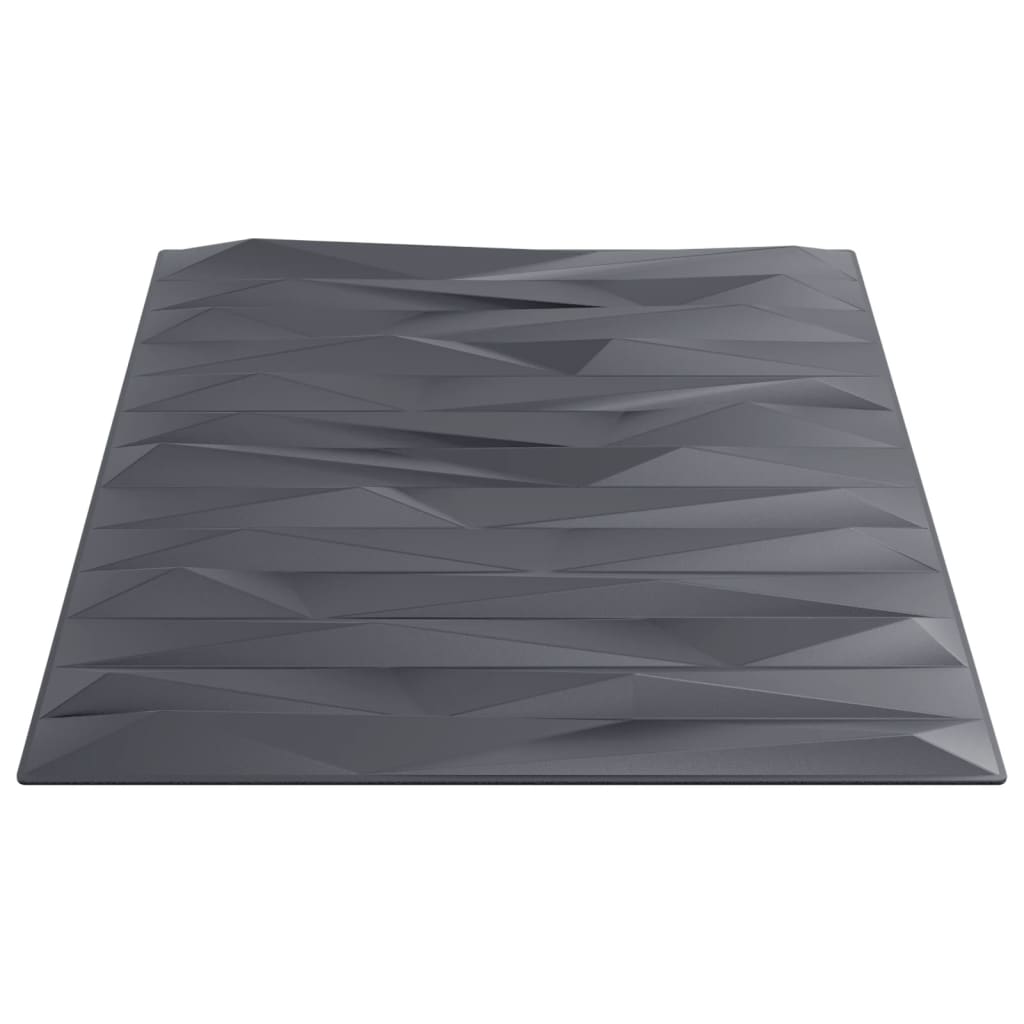 vidaXL Panouri de perete 12 buc. gri 50x50 cm XPS 3 m² piatră