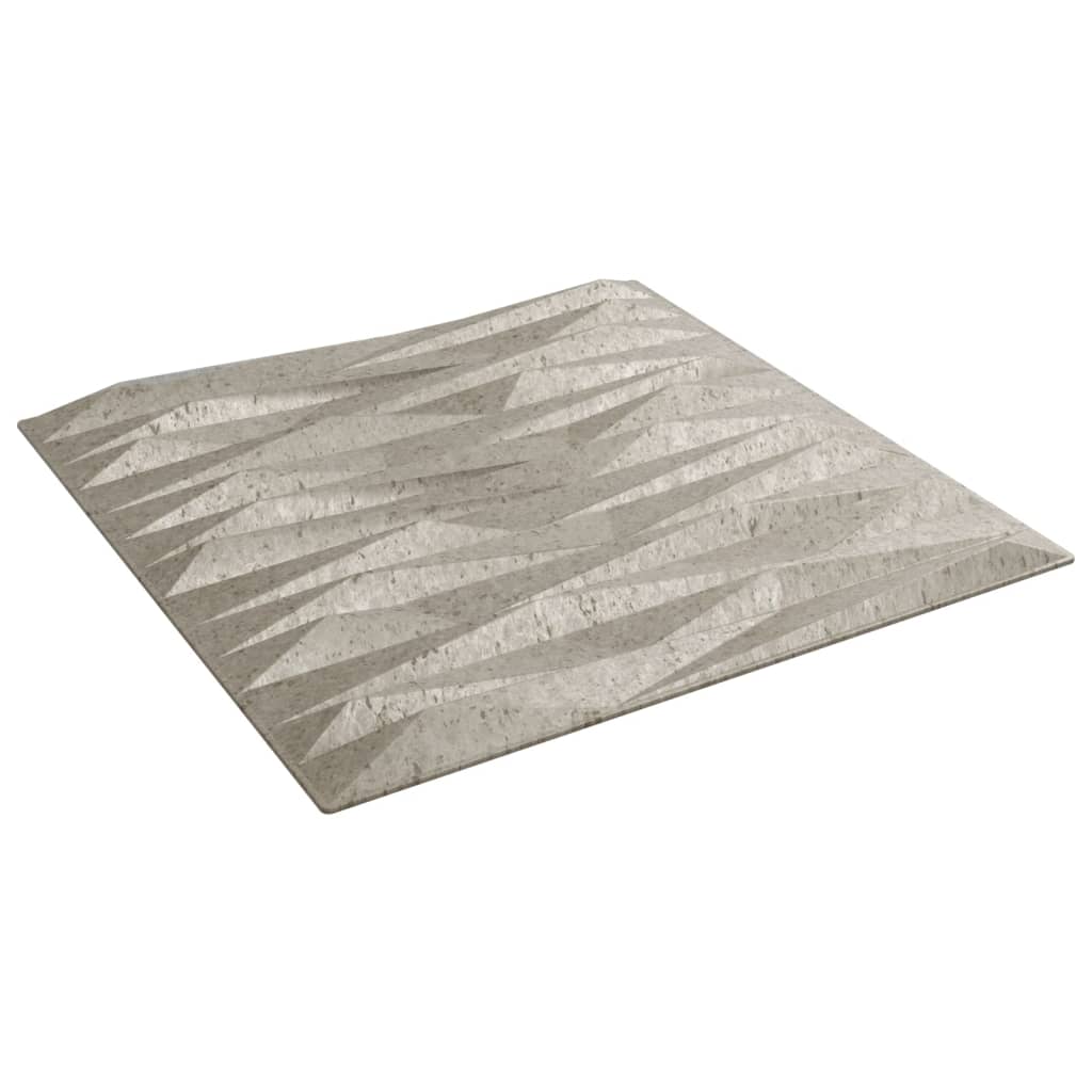 vidaXL Panouri de perete 12 buc. Beton 50x50 cm XPS 3 m² piatră vidaXL Panouri de perete 12 buc. Beton 50x50 cm XPS 3 m² piatră