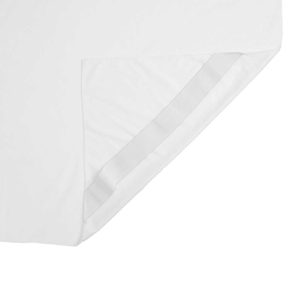 vidaXL Protecție de saltea, alb, 200x200 cm, impermeabilă