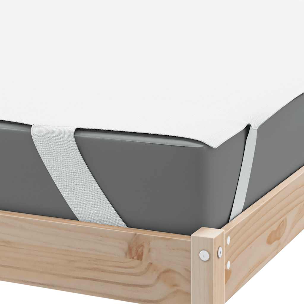 vidaXL Protecție de saltea, alb, 90x220 cm, impermeabilă vidaXL Protecție de saltea, alb, 90x220 cm, impermeabilă