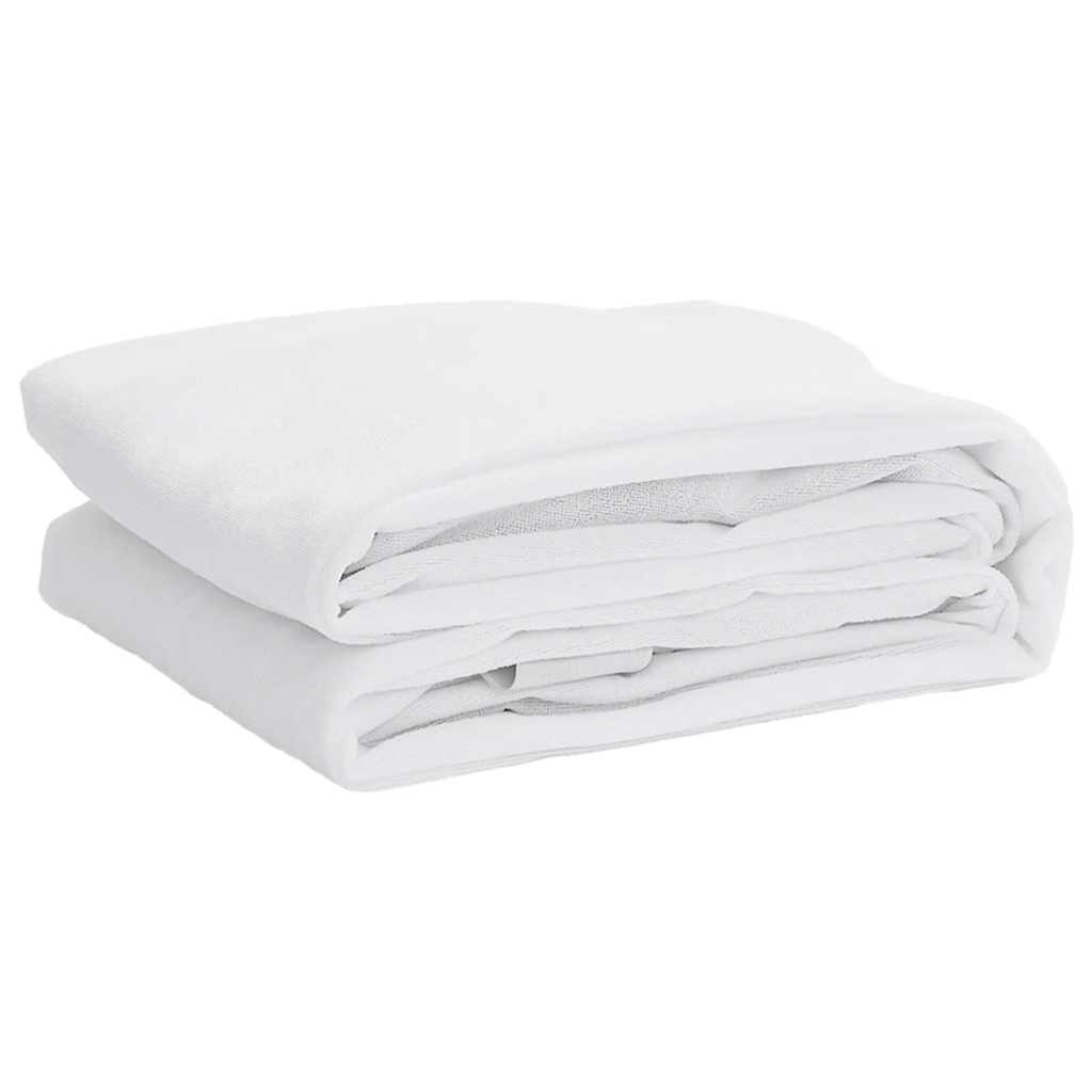 vidaXL Protecție de saltea, alb, 120x220 cm, impermeabilă vidaXL Protecție de saltea, alb, 120x220 cm, impermeabilă