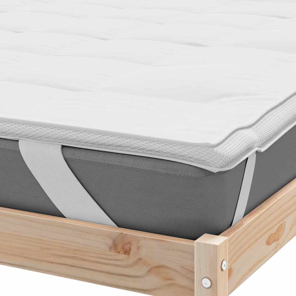 vidaXL Protecție de saltea, alb, 140x190 cm vidaXL Protecție de saltea, alb, 140x190 cm