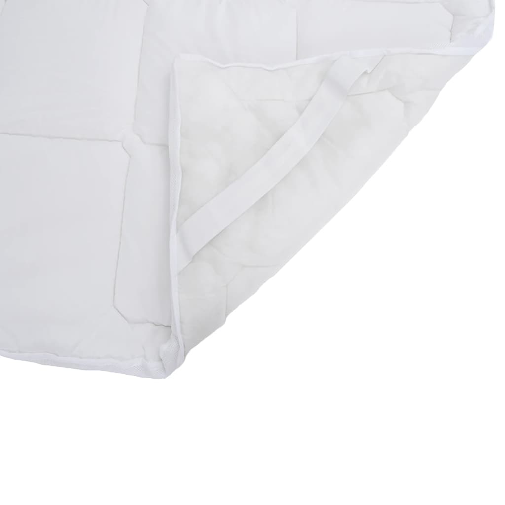 vidaXL Protecție de saltea, alb, 100x200 cm vidaXL Protecție de saltea, alb, 100x200 cm