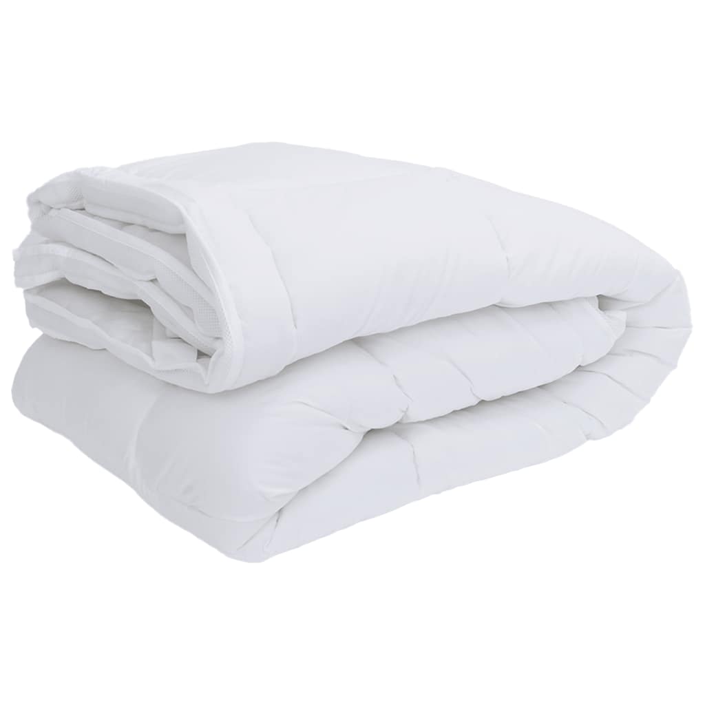 vidaXL Protecție de saltea, alb, 100x220 cm vidaXL Protecție de saltea, alb, 100x220 cm