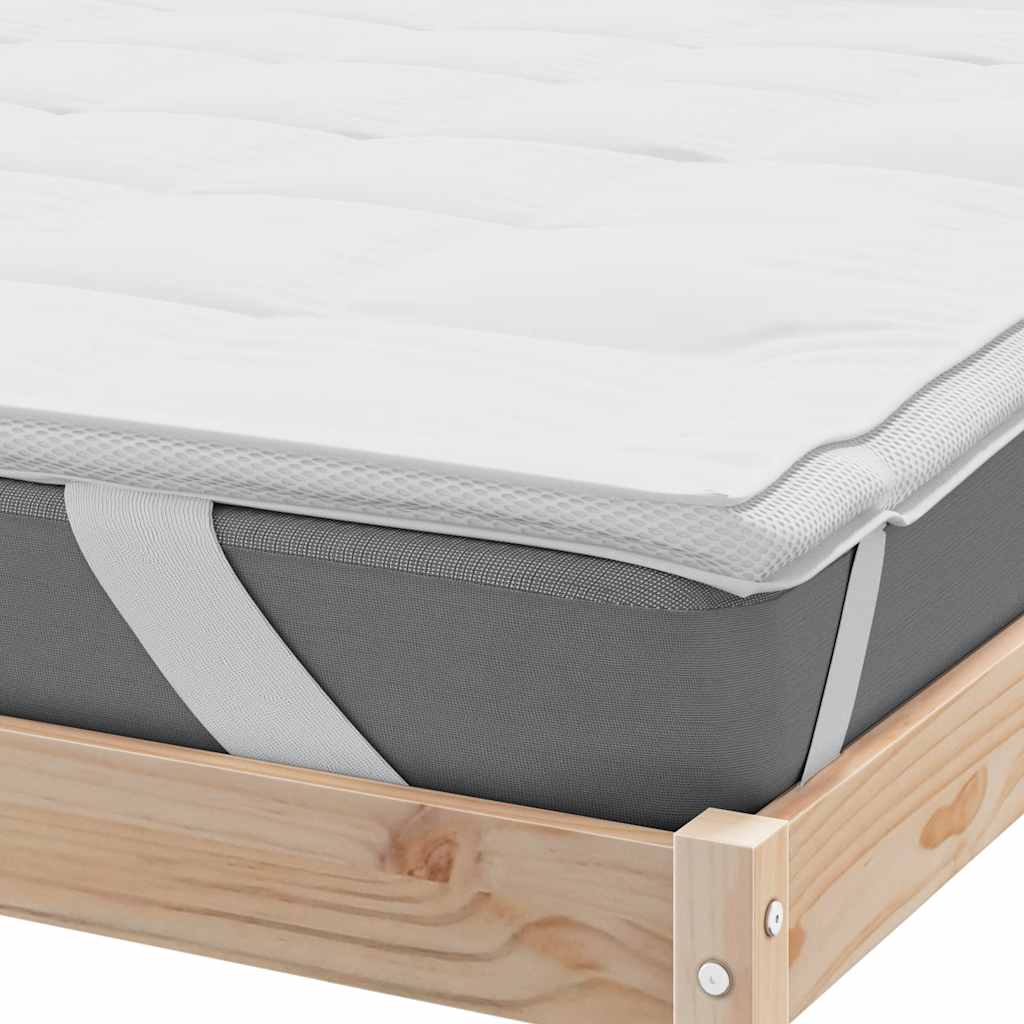 vidaXL Protecție de saltea, alb, 100x220 cm vidaXL Protecție de saltea, alb, 100x220 cm