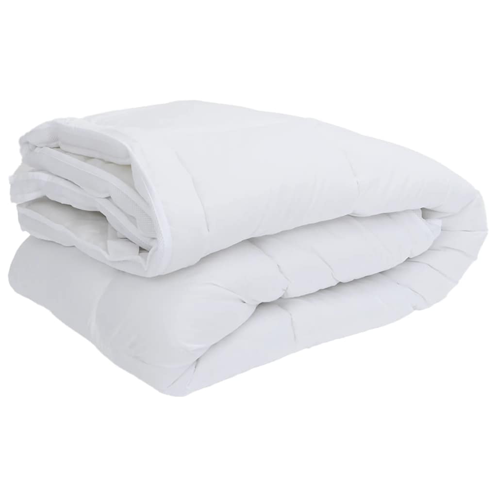 vidaXL Protecție de saltea, alb, 140x220 cm vidaXL Protecție de saltea, alb, 140x220 cm