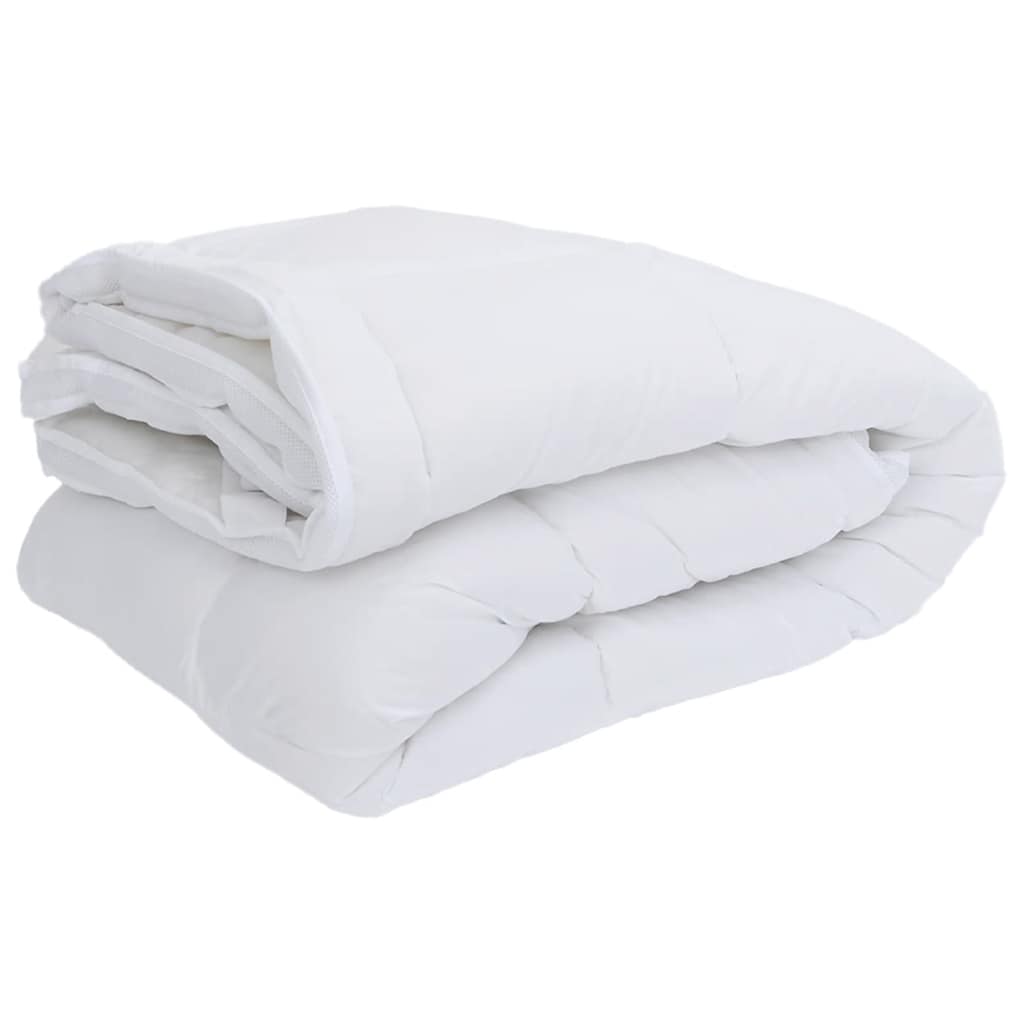 vidaXL Protecție de saltea, alb, 160x220 cm vidaXL Protecție de saltea, alb, 160x220 cm