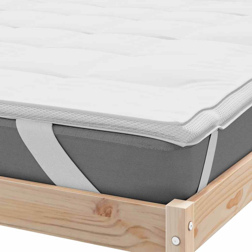 vidaXL Protecție de saltea, alb, 160x220 cm vidaXL Protecție de saltea, alb, 160x220 cm