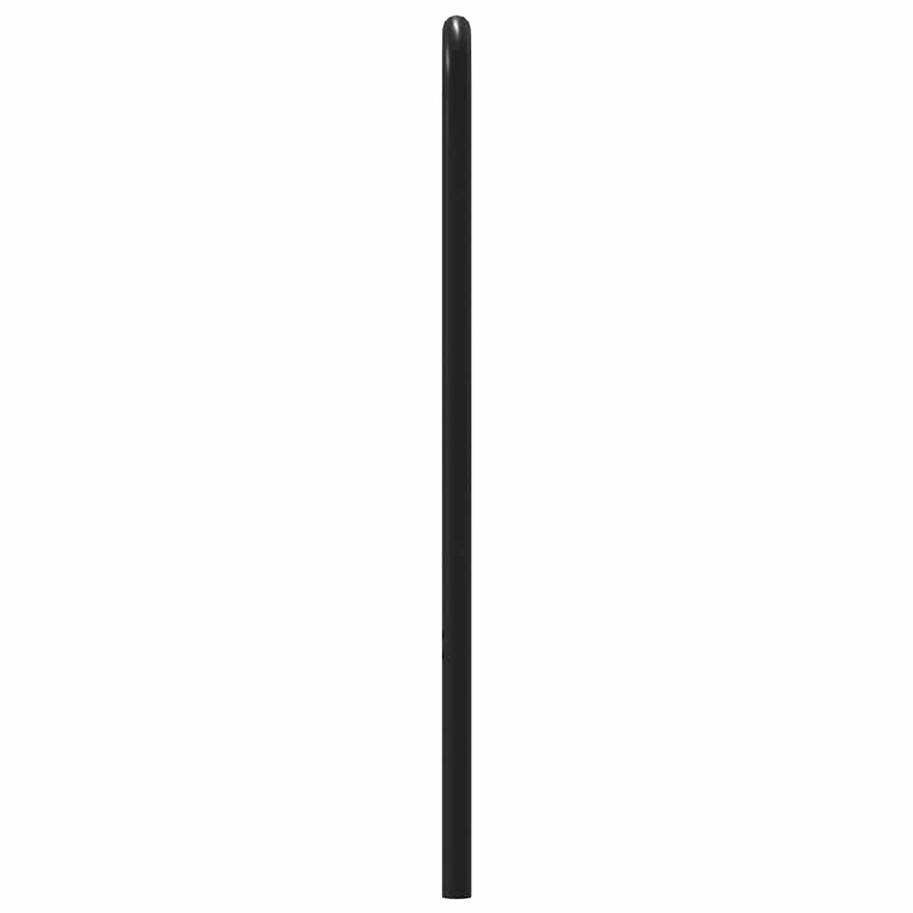 vidaXL Tăblie de pat, stejar maro, 150 cm, lemn prelucrat și oțel