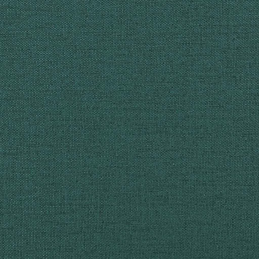 vidaXL Canapea scaun cu cotiere, verde închis, 53 cm, textil