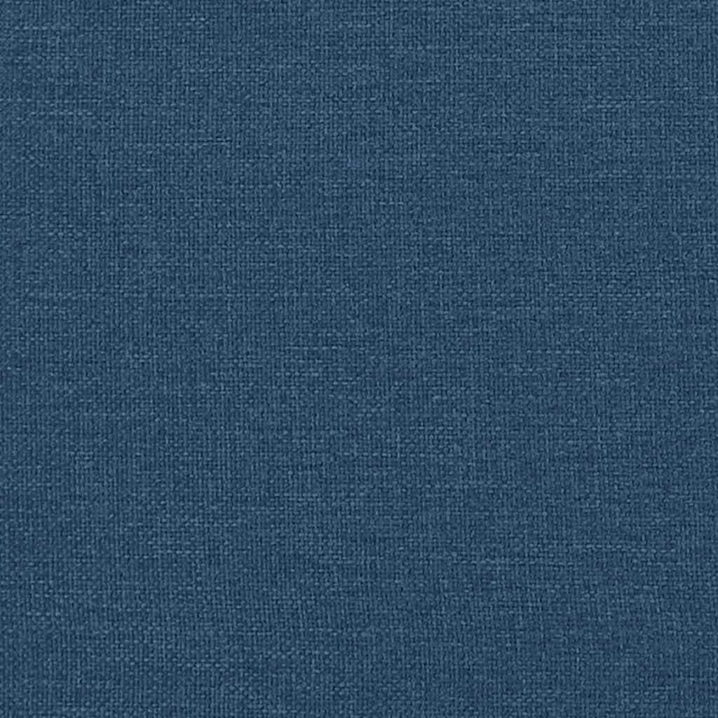 vidaXL Canapea Scaun cu cotiere, albastru, 53 cm, textil