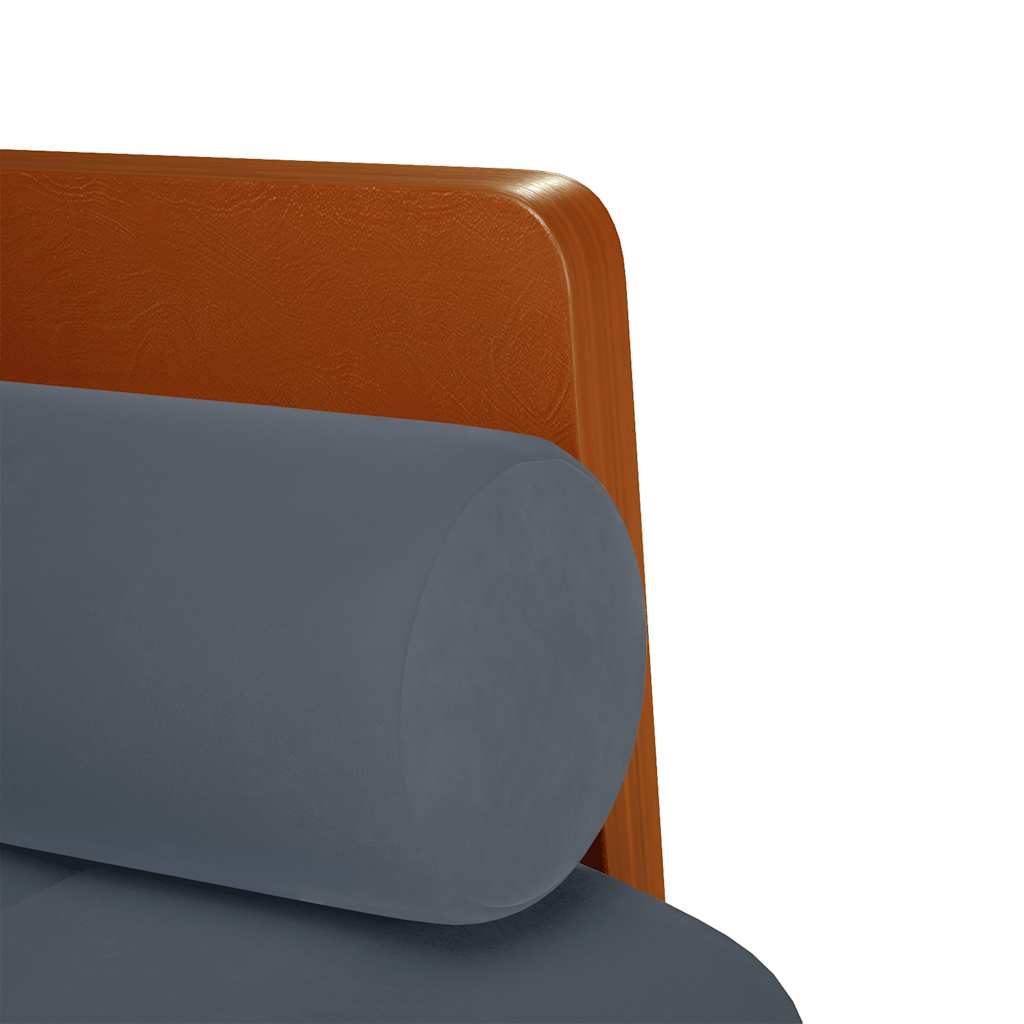 vidaXL Canapea loveseat cu perne de sustinere gri închis 110cm catifea vidaXL Canapea loveseat cu perne de sustinere gri închis 110cm catifea