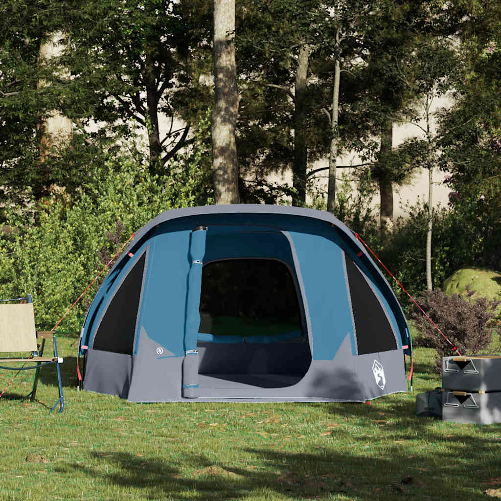 vidaXL Cabină cort de camping, 4 persoane, albastru, impermeabil vidaXL Cabină cort de camping, 4 persoane, albastru, impermeabil
