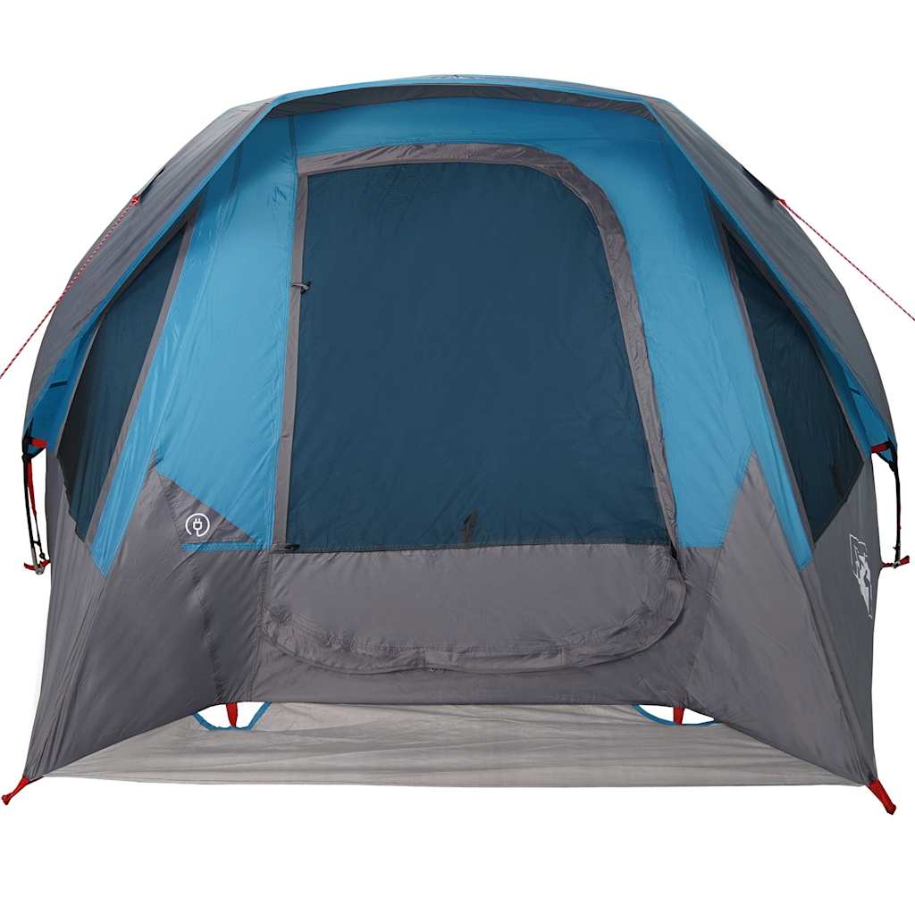 vidaXL Cabină cort de camping, 4 persoane, albastru, impermeabil vidaXL Cabină cort de camping, 4 persoane, albastru, impermeabil