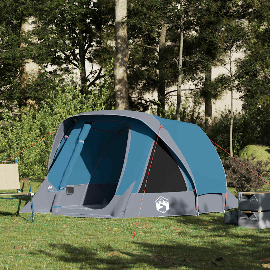 vidaXL Cabină cort de camping, 4 persoane, albastru, impermeabil vidaXL Cabină cort de camping, 4 persoane, albastru, impermeabil