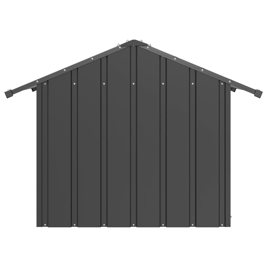vidaXL Casă pentru câini cu acoperiș 85x107x81 cm oțel galvanizat vidaXL Casă pentru câini cu acoperiș 85x107x81 cm oțel galvanizat