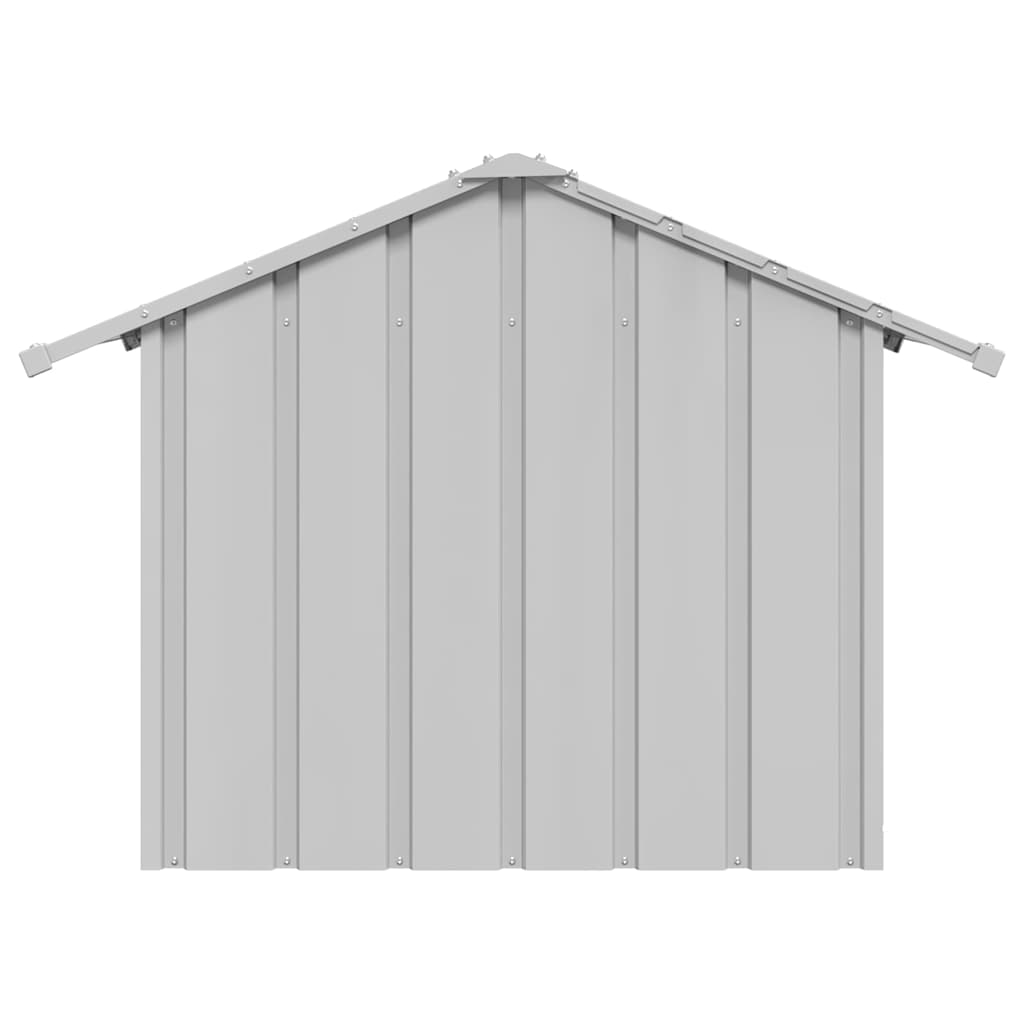 vidaXL Casă pentru câini cu acoperiș 85x107x81 cm oțel galvanizat vidaXL Casă pentru câini cu acoperiș 85x107x81 cm oțel galvanizat