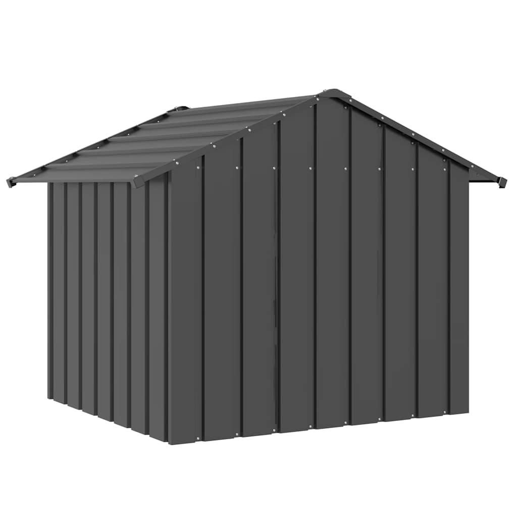 vidaXL Casă pentru câini cu acoperiș 131x101x102 cm oțel galvanizat vidaXL Casă pentru câini cu acoperiș 131x101x102 cm oțel galvanizat