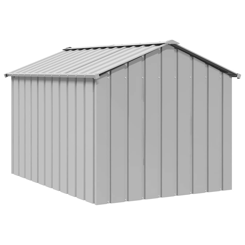 vidaXL Casă pentru câini cu acoperiș 113x153x101 cm oțel galvanizat vidaXL Casă pentru câini cu acoperiș 113x153x101 cm oțel galvanizat