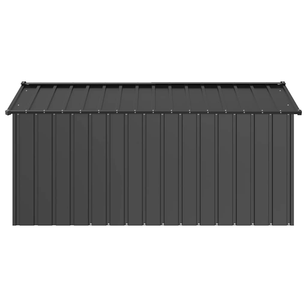 vidaXL Casă pentru câini cu acoperiș 114x202x101 cm oțel galvanizat vidaXL Casă pentru câini cu acoperiș 114x202x101 cm oțel galvanizat