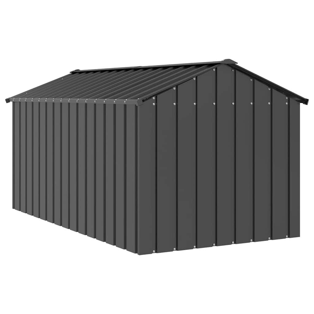 vidaXL Casă pentru câini cu acoperiș 114x202x101 cm oțel galvanizat vidaXL Casă pentru câini cu acoperiș 114x202x101 cm oțel galvanizat