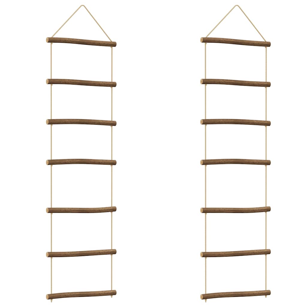 vidaXL Decoratiuni de perete în formă de scară 2 buc Ramă naturală vidaXL Decoratiuni de perete în formă de scară 2 buc Ramă naturală