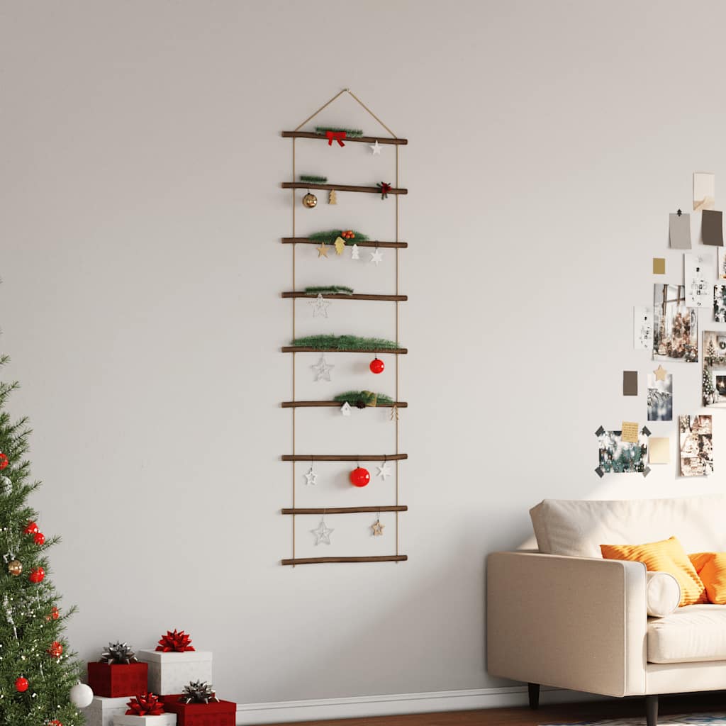 vidaXL Decorație de perete în formă de scară 50x150 cm crengă naturală vidaXL Decorație de perete în formă de scară 50x150 cm crengă naturală
