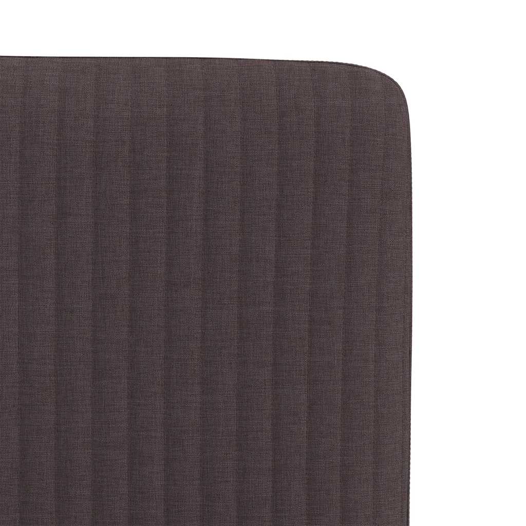 vidaXL Scaune de masă, 2 buc., maro închis, material textil vidaXL Scaune de masă, 2 buc., maro închis, material textil