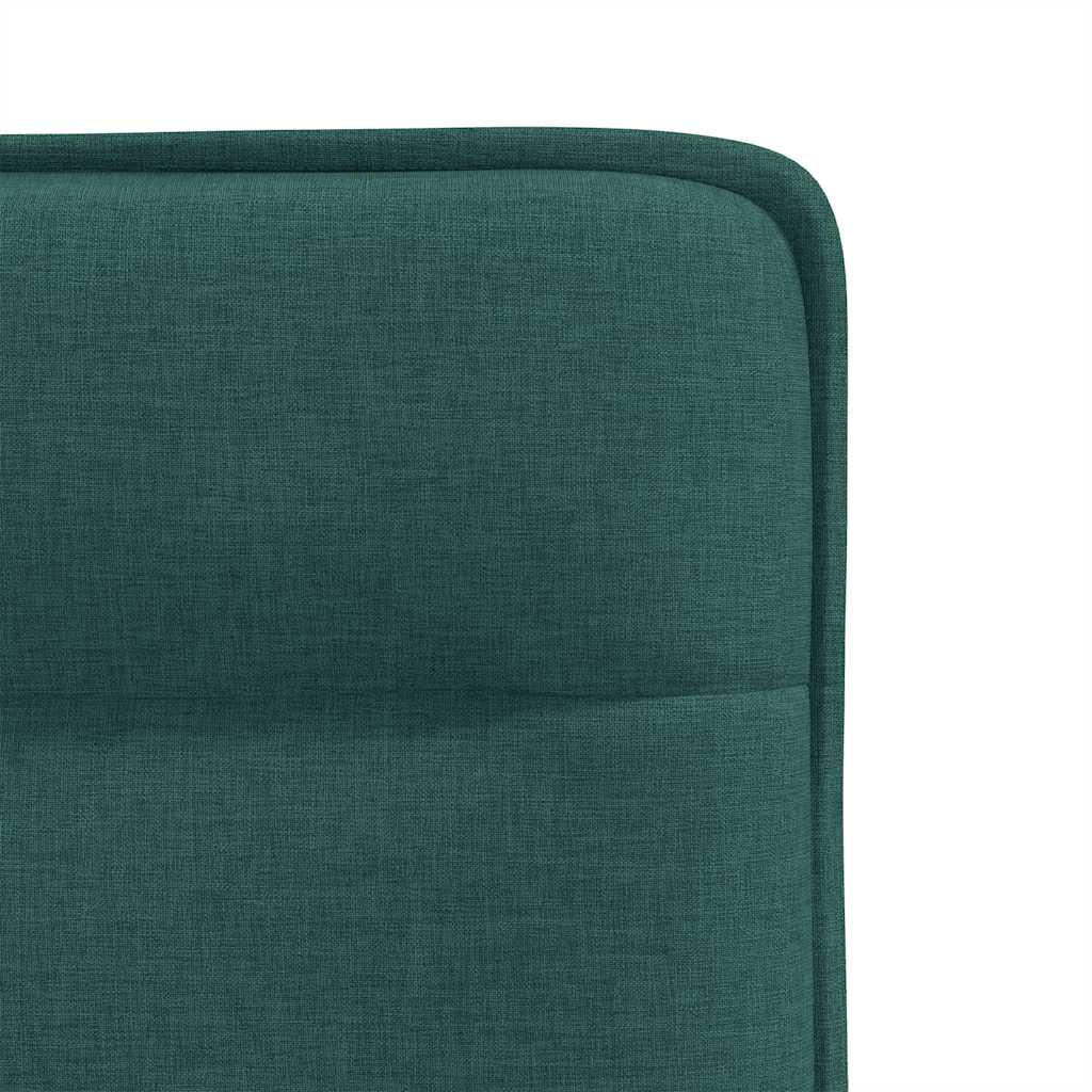 vidaXL Scaune de bucătărie, 2 buc., verde închis, material textil vidaXL Scaune de bucătărie, 2 buc., verde închis, material textil