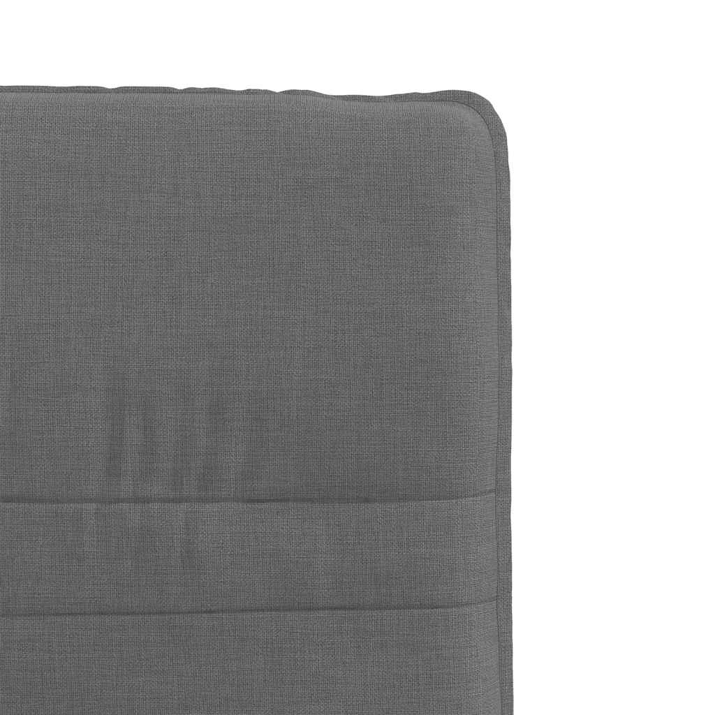 vidaXL Scaune de sufragerie, 2 buc., gri închis, material textil vidaXL Scaune de sufragerie, 2 buc., gri închis, material textil