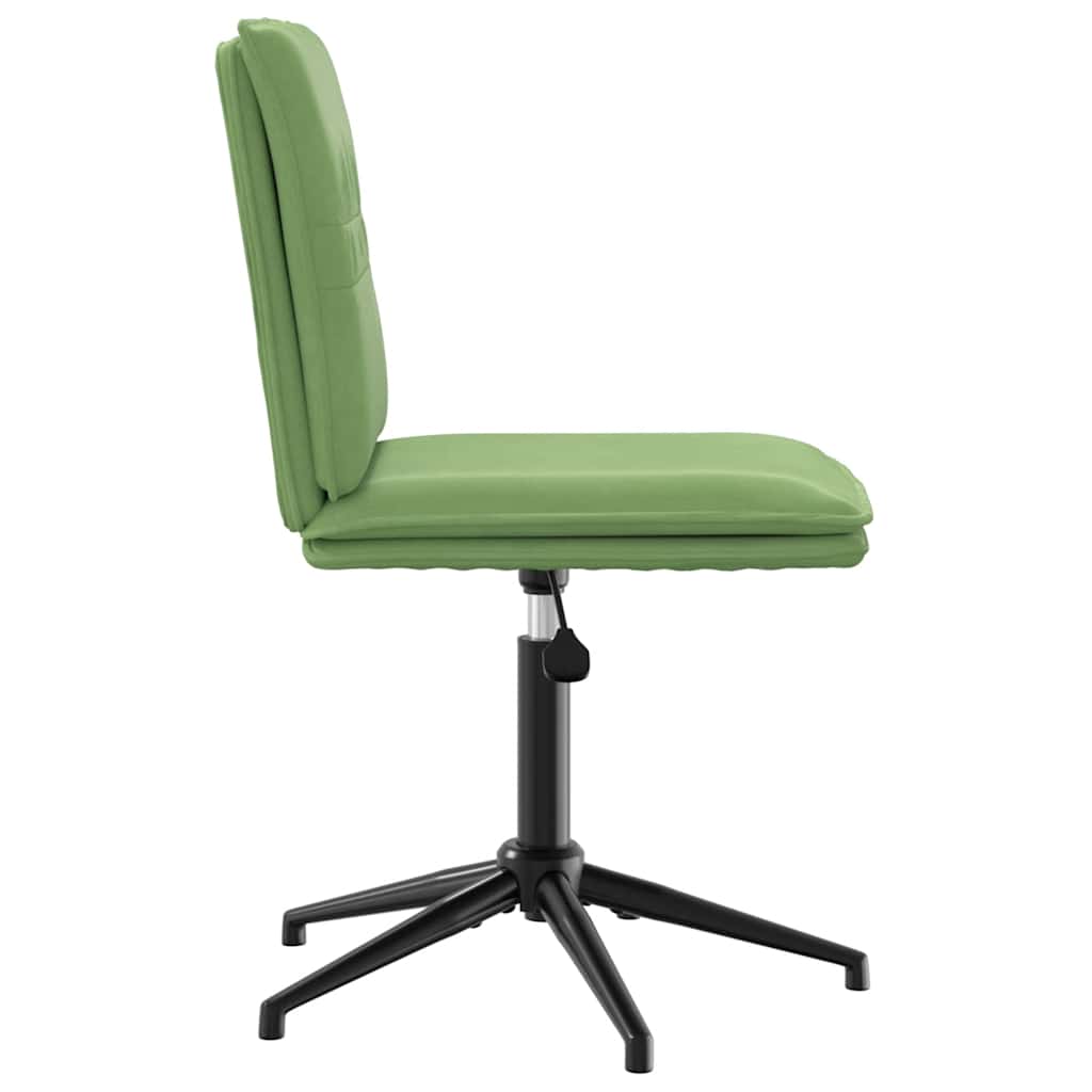 vidaXL Scaun de bucătărie, verde deschis, catifea vidaXL Scaun de bucătărie, verde deschis, catifea