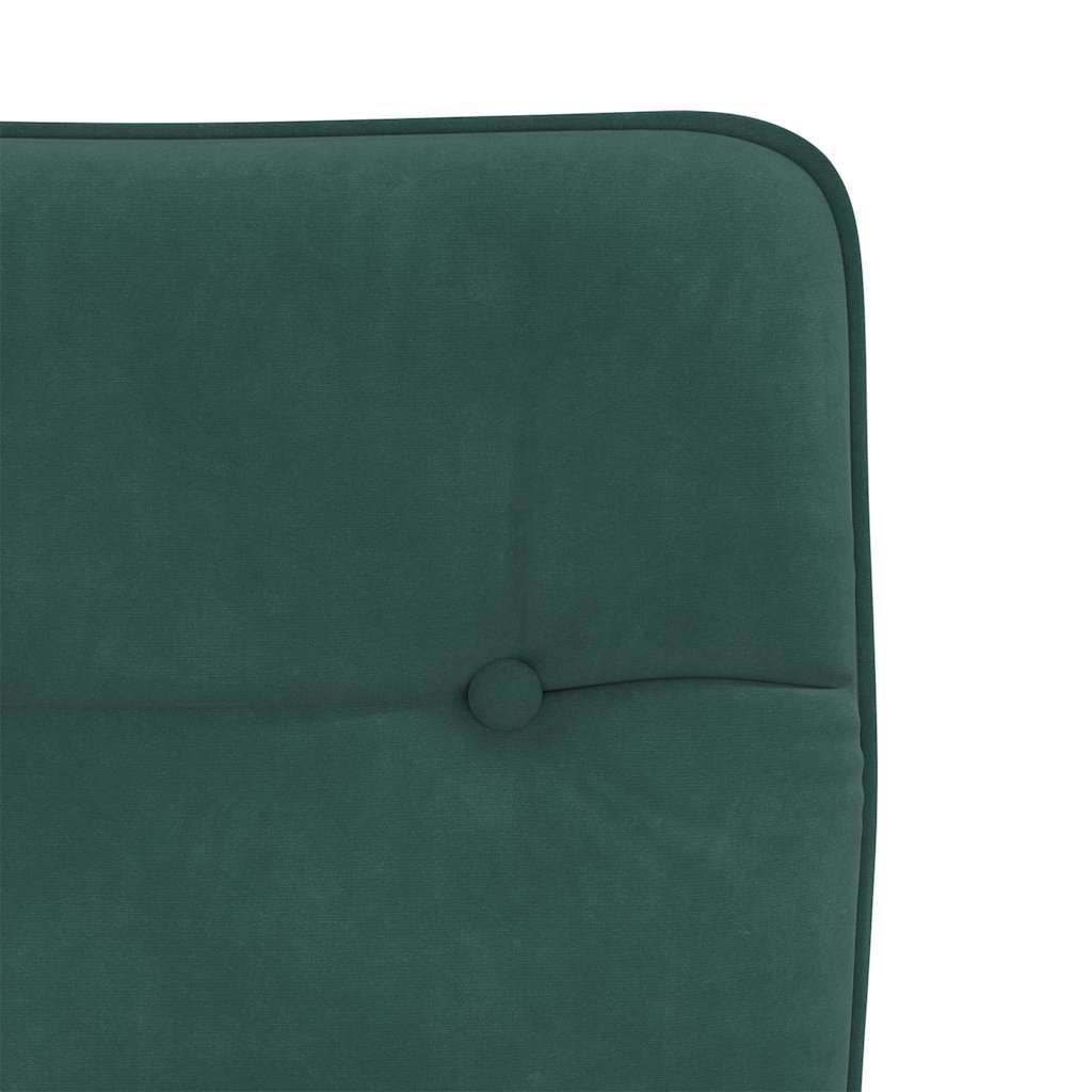 vidaXL Scaune de sufragerie, 2 buc., verde închis, catifea vidaXL Scaune de sufragerie, 2 buc., verde închis, catifea