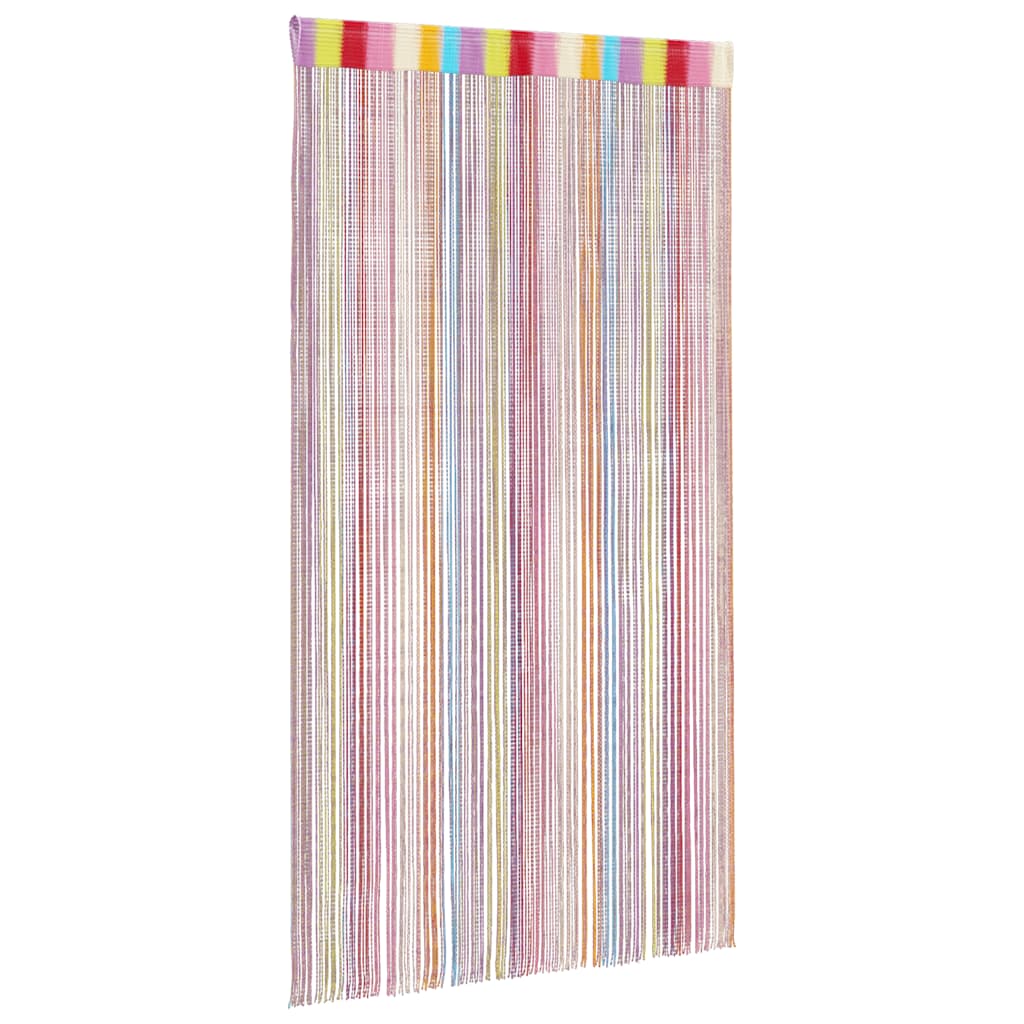 vidaXL Perdele șir 2 buc Multicolor 140x250 cm