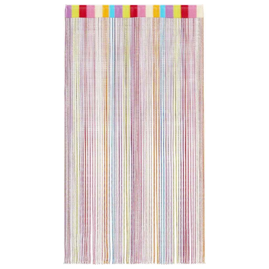 vidaXL Perdele șir 2 buc Multicolor 140x250 cm