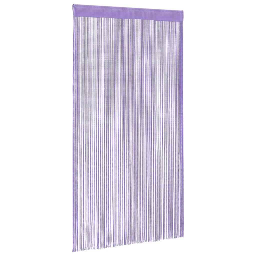 vidaXL Perdele șir 2 buc Violet 100x250 cm