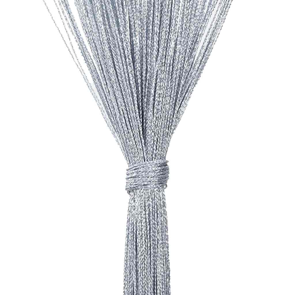 vidaXL Perdele șir 2 buc Gri deschis 140x250 cm