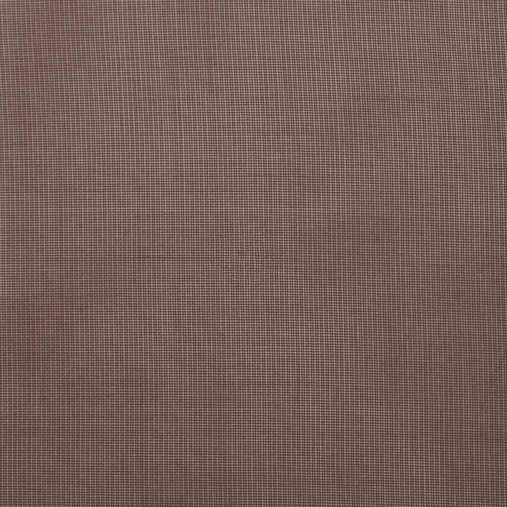 vidaXL Perdele Voile cu Oeli 2 buc Maro 140x225 cm vidaXL Perdele Voile cu Oeli 2 buc Maro 140x225 cm