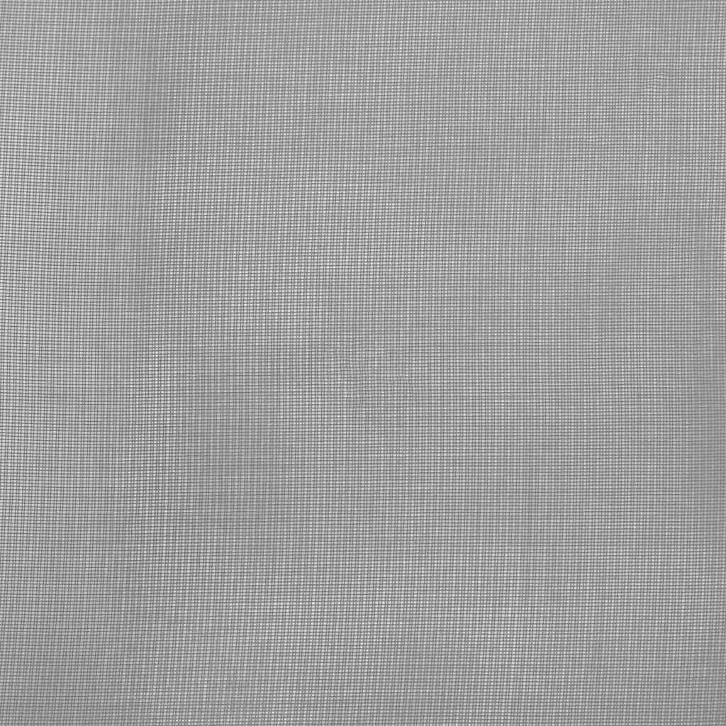 vidaXL Perdele Voile cu Oelii 2 buc Gri Inchis 140x260 cm