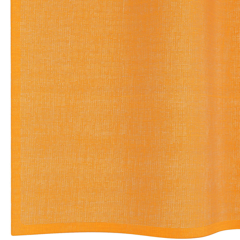 vidaXL Perdele Voile cu Oeli 2 buc Portocaliu 140x260 cm vidaXL Perdele Voile cu Oeli 2 buc Portocaliu 140x260 cm
