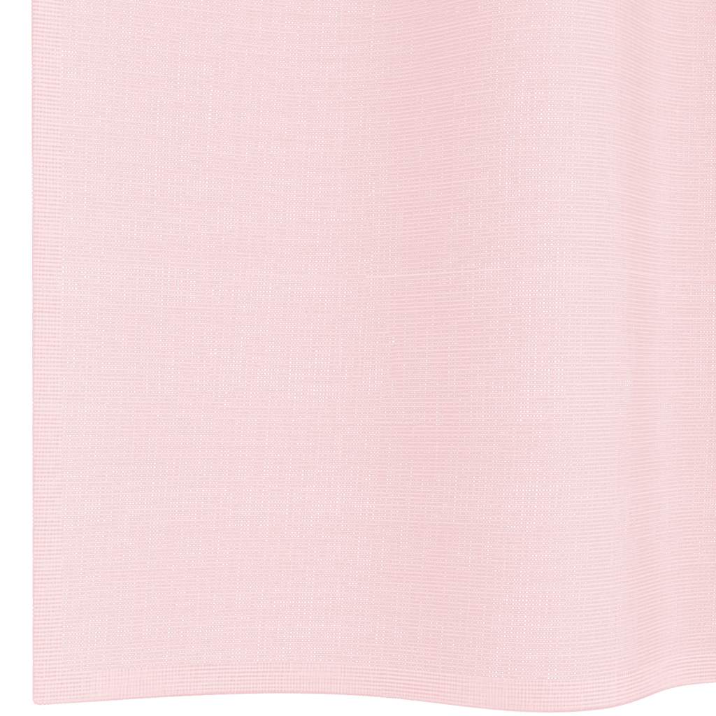 vidaXL Perdele Voile cu buzunare pentru bare 2 buc Roz deschis vidaXL Perdele Voile cu buzunare pentru bare 2 buc Roz deschis